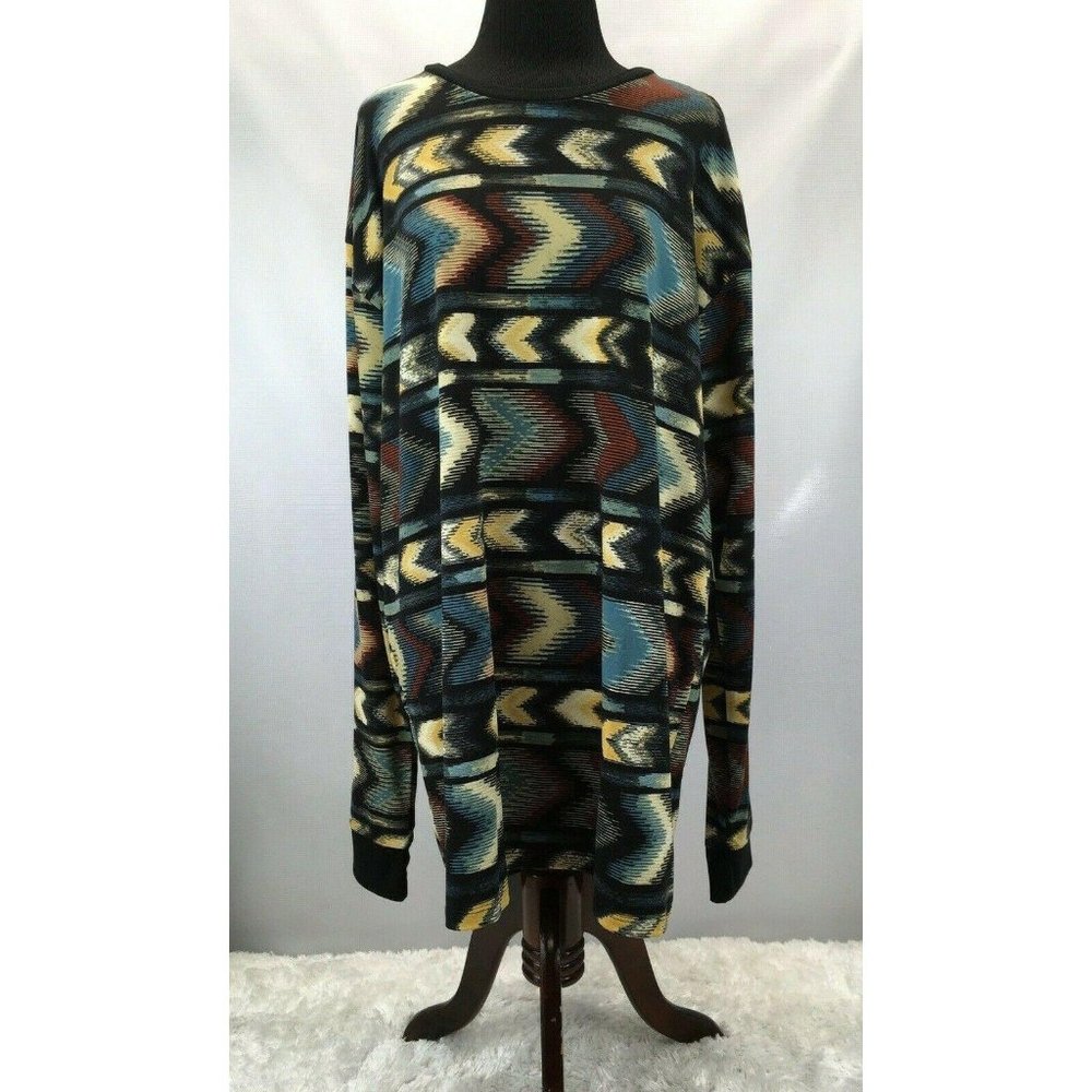 LuLaRoe Hudson Long Sleeve Shirt Unisex 2XL NWT